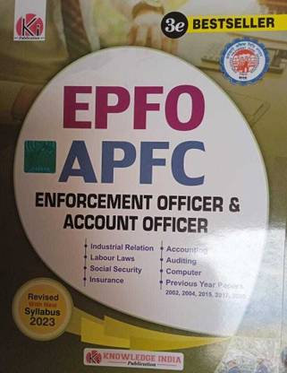 New Edition Of Knowledge India Epfo/apfc | English