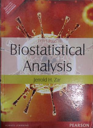 Biostatistical Analysis Pearson