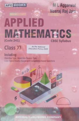 Cbse Applied Mathematics - Class 11 (For 2024 Exams)