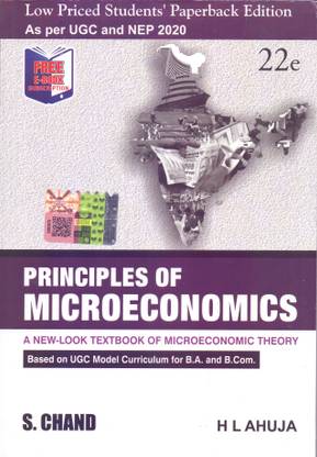 Principles Of Microeconomics 22nd EDITION BY H L AHUJA