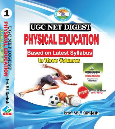 UGC NET Digest Physical Education Based On Latest Syllabus In Three Volumes Sets