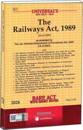 The Railways Act, 1989 Edition 2024