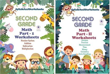 Math Worksheet For Class 2 - CBSE/ICSE - Answers Provided