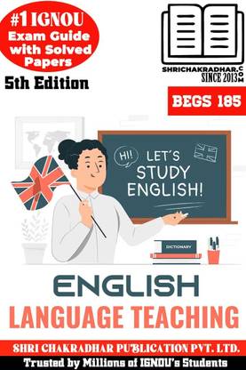 IGNOU BEGS 185 Help Book English Language Teaching 5th Edition (IGNOU Study Notes/Guidebook Chapter-Wise) For Exam Studies With Solved Previous Year Question Papers IGNOU BAG English Begs185