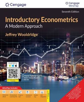 Introductory Econometrics A Modern Approach With MindTap