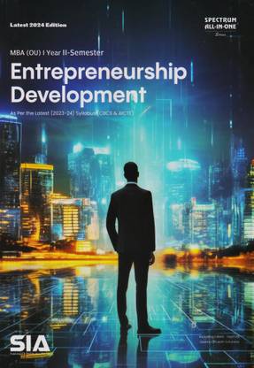 Entrepreneurship Development MBA I-Year II-Sem OU As Per The Latest (2023-24) Syllabus (CBCS & AICTE) Latest 2024 Edition