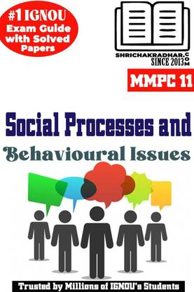 IGNOU MMPC 11 Previous Year Solved Question Paper (June 2023) Social Processes And Behavioural Issues IGNOU MBA New IGNOU Master Of Business Administration (Banking & Finance) Mmpc11