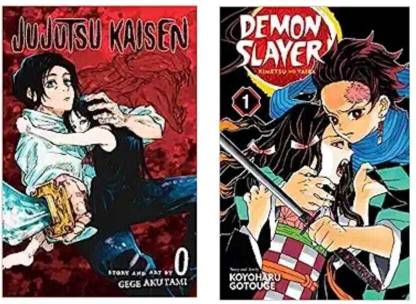 Jujutsu Kaisen 0 + Demon Slayer: Kimetsu No Yaiba, Vol. 01:Books 2 Books Set