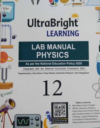 Ultra Bright Learning Lab Manual Physics Class 12