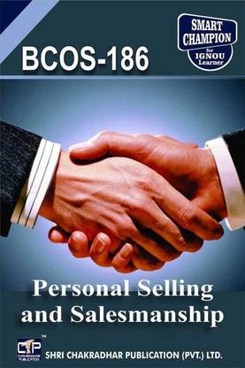 IGNOU BCOS 186 Solved Guess Papers Pdf From IGNOU Study Material/Books Personal Selling And Salesmanship For Exam Preparation (Latest Syllabus) IGNOU Bachelor Of Commerce (BCOMG)