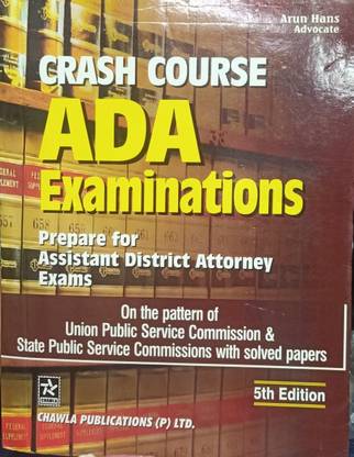 Crash Course For ADA Examination