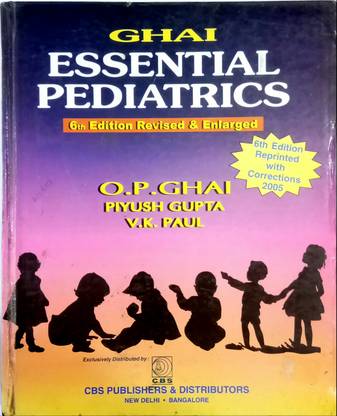 GHAI ESSENTIAL PEDIATRICS (Old Book)