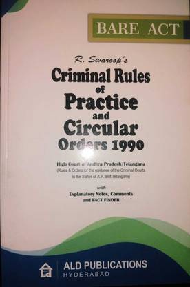 Criminal Rules Of Practice And Circular Orders 1990