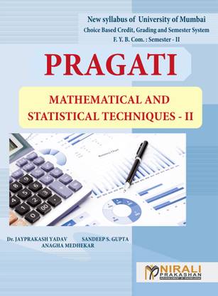 Mathematical And Statistical Techniques Ii