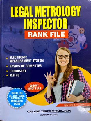 Legal Metrology Inspector Rank File | 2023 Ed| 113 Publication