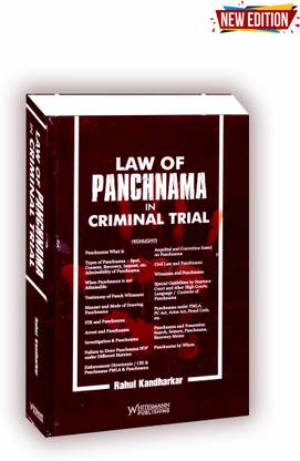 Law Of Panchnama In Criminal Trial Edition 2023