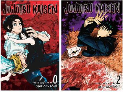 Jujutsu Kaisen 0 + Jujutsu Kaisen, Vol. 02 (2 Books Set)