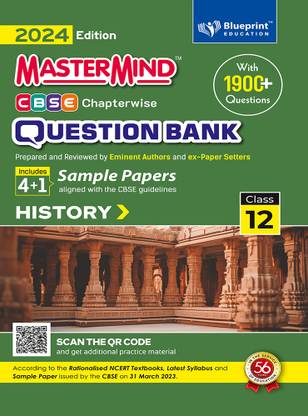 History Cbse Question Bank Class 12 With Cbse Sample Paper For 2024 ...