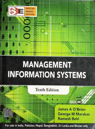 MANAGEMENT INFORMATION SYSTEMS (Old Book)