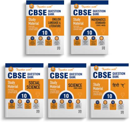 Together With CBSE Question Bank Class 10 Mathematics (Standard), Social Science, English Language & Literature, Hindi A & Science For Exam 2024 Based On Latest Pattern