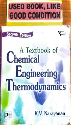 A Textbook Of Chemical Engineering Thermodynamics
