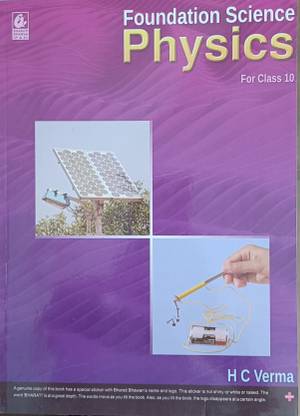 Foundation Science Class 10 (Hc Verma) Latest Edition 2023 In English