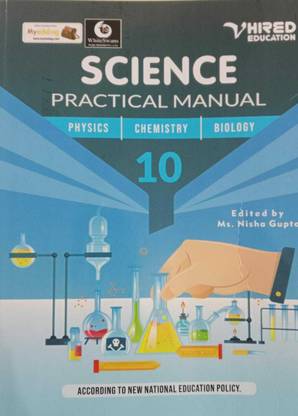 Whiteswan Science Practical Manual (Physics, Chemistry,biology) For Class 10