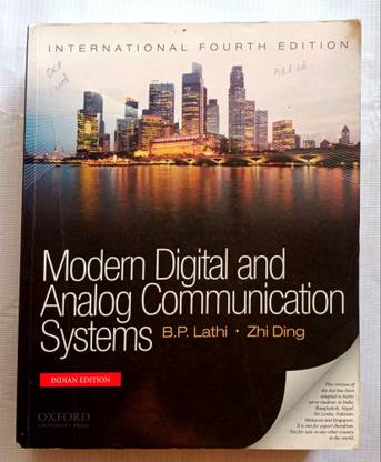 Modern Digital And Analog Communication Systems (Old Used Book)