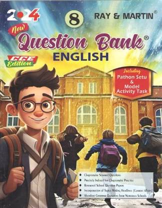 Ray & Martin Question Bank English For Class-8 [2024]