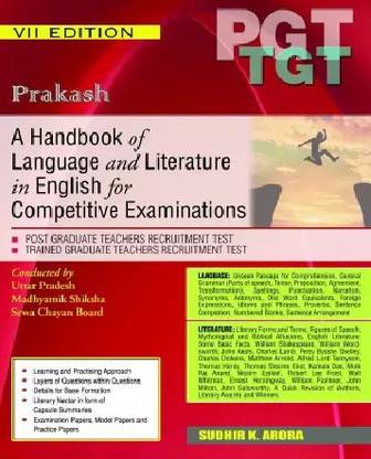 A Handbook Of Language And Literature In English For Competitive Examinations, Pgt, Tgt, (English, Paperback)