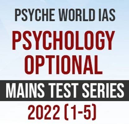 Psyche World IAS Psychology Optional Mains Test Series(1-5)- 2022 (Question With Solution)

No Of Tests: 1 To 5
Contains Question Paper & Detailed Answer?