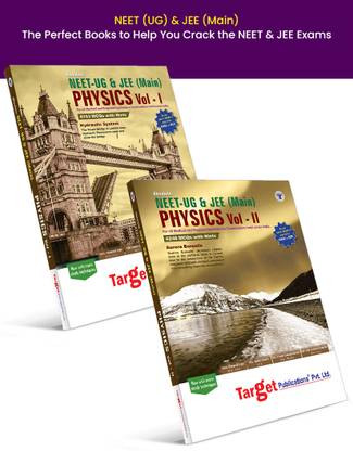 NEET UG / JEE Mains Absolute Physics Books Vol 1 And 2 For Medical And Engineering Entrance Exam | Chapterwise MCQs With Solutions | Topicwise Tests For Practice | Best Study Material | 2 Books