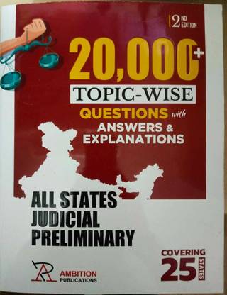All India Judicial Service (20000+ Questions Answers With Explanations) 25 States Covering For Judicial Service & PYQ