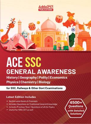 Ace SSC General Awareness For SSC CGL, CHSL, CPO, GD And Other Govt. Exams
