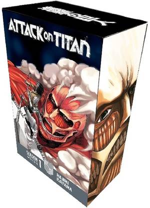Attack On Titan Season 1 - Vol. 1,2,3,4