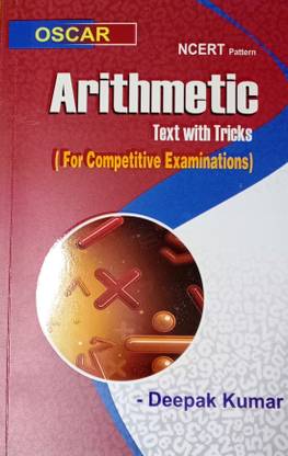 Oscar NCERT Pattern Arithmetic Text With Tricks (For Competitive Examinations)In English