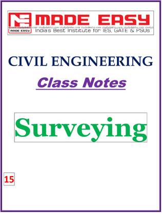 Surveying (Civil Engineering) MADE EASY CLASS NOTES