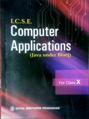 ICSE कंप्यूटर एप्लीकेशंस क्लास-10 (ओल्ड यूस्ड बुक)