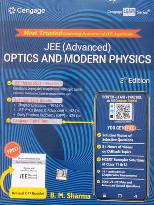 Cenage Jee Advanced Optics And Modern Physics 3rd Edition