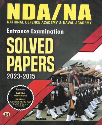 NDA / NA Entrance Exam 2024 Solved Papers 2023 To 2015 In English