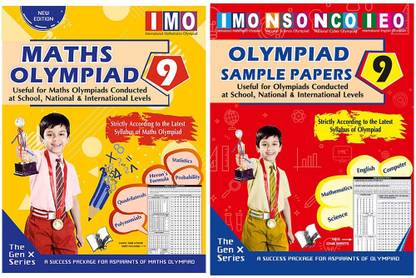 V&S Publishers IMO (Mathematics Olympiad Guidebook And Sample Papers) Olympiad Combo Class 9 (Set Of 2 Books)