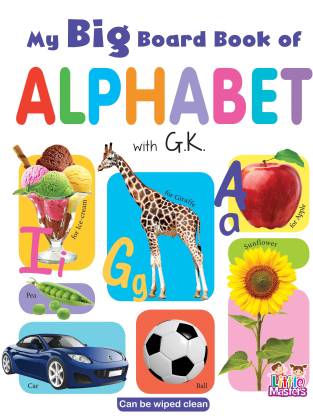 My Big Board Book Of Alphabet With G.K