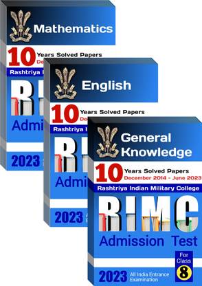 RIMC Entrance Exam Class 8 Solved Papers