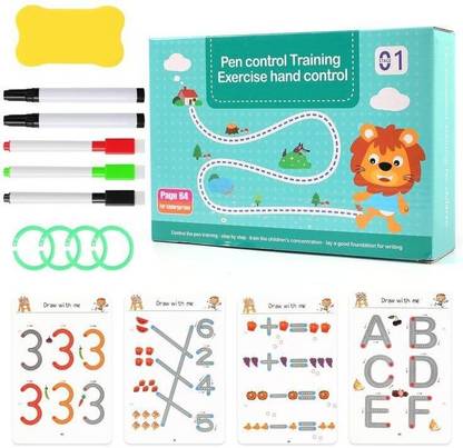 Reusable Pen Control Workbook