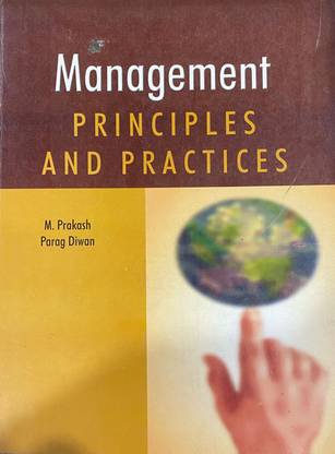 Management Principles And Practices