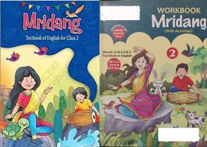 Ncert Mridang Workbook + Textbook For Class 2 (Combo Set Of 2 Books)