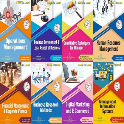 Aktu/ Mba 2 Semester (8 In 1) Combo Pack