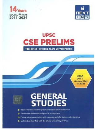 Next Ias Upsc & Cse Prelims Solved Paper 2011 To 2024