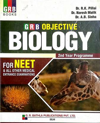 GRB OBJECTIVE BIOLOGY 2nd Year Programme (Old Book)