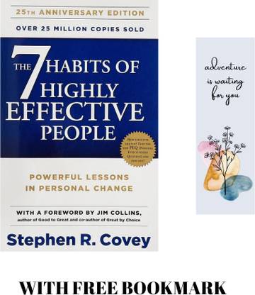 Seven Habit Highly Effective Of People With Free Customize Bookmark